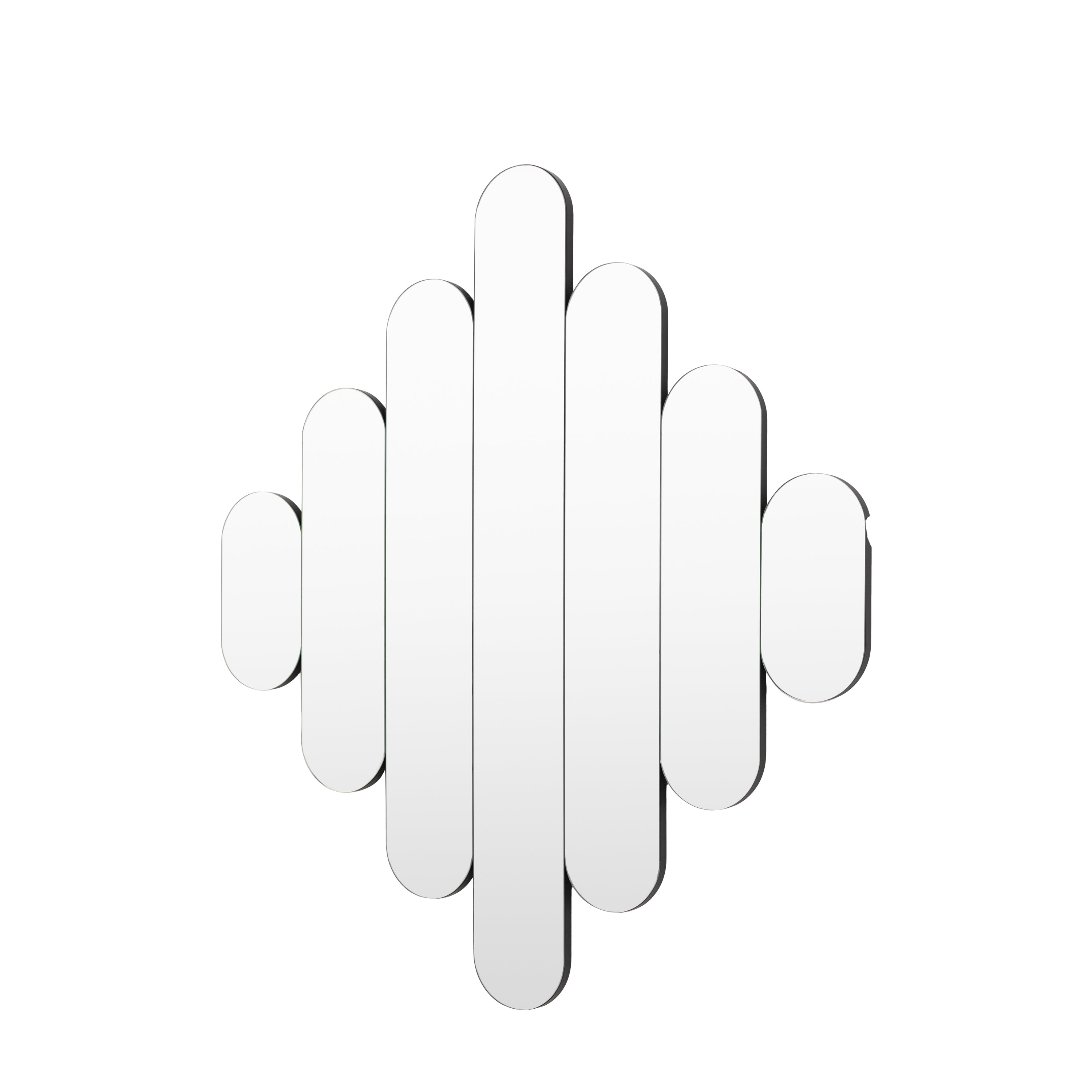 Daphne Rounded Strips Wall Mirror